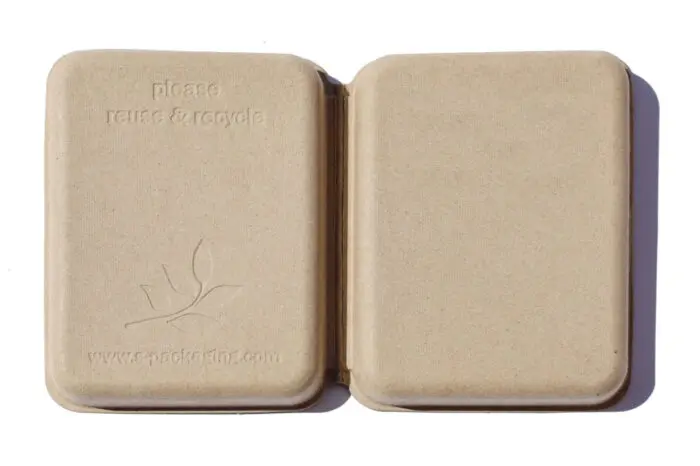 back of GK-003 clamshell