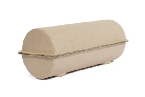 small corner tube clamshell