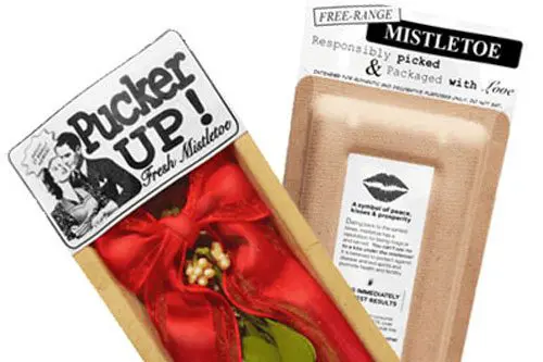 Pucker Up Mistletoe Packaging