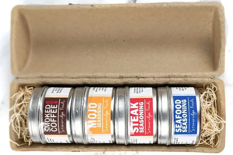 seasoning gift set with spices