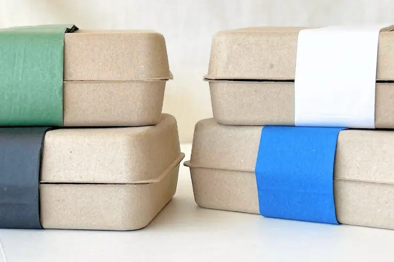 Gift Boxes made from recycled cardboard and 100% biobased