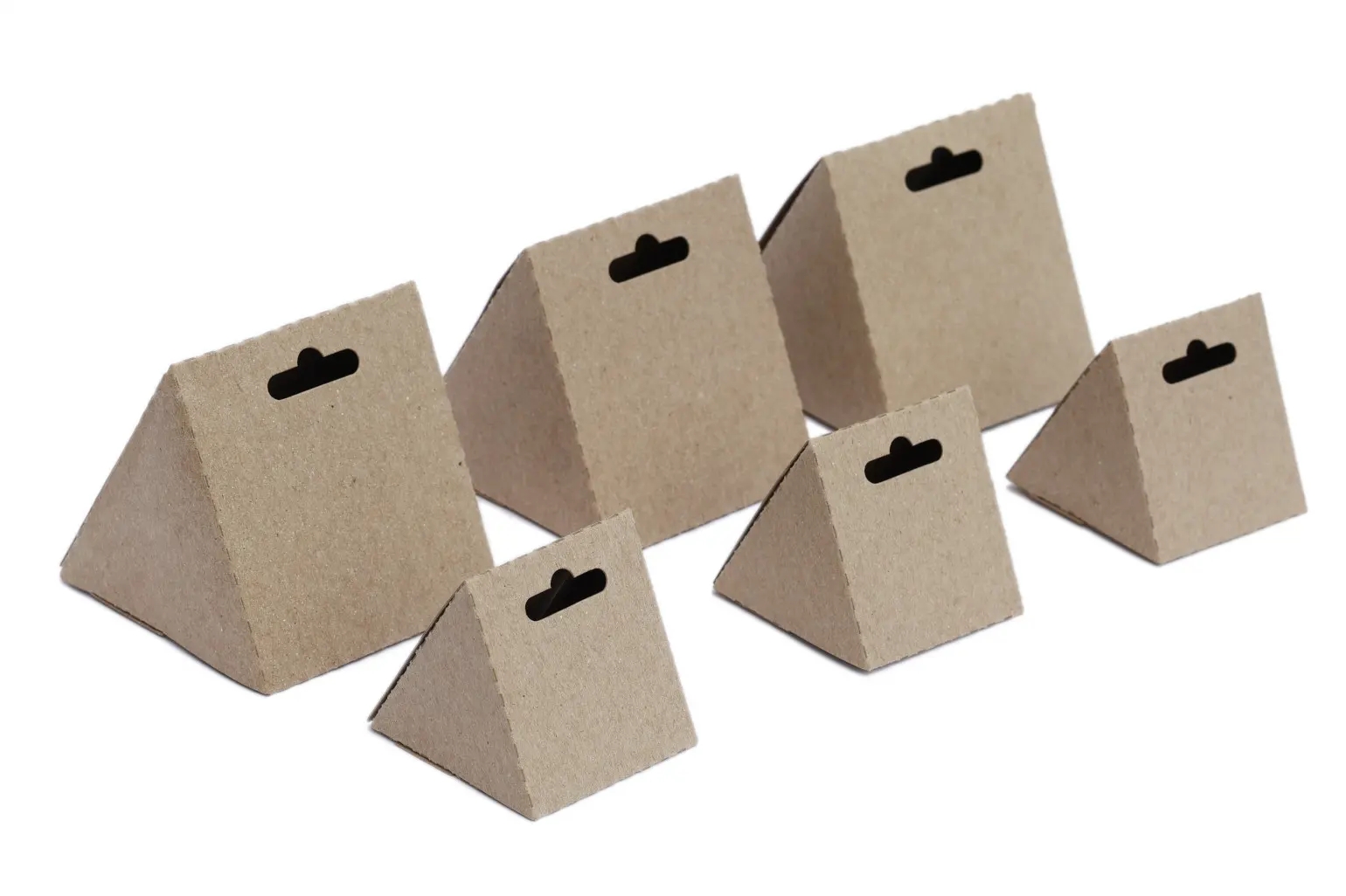 triangle3C-1540 Triangle kraft tab boxes