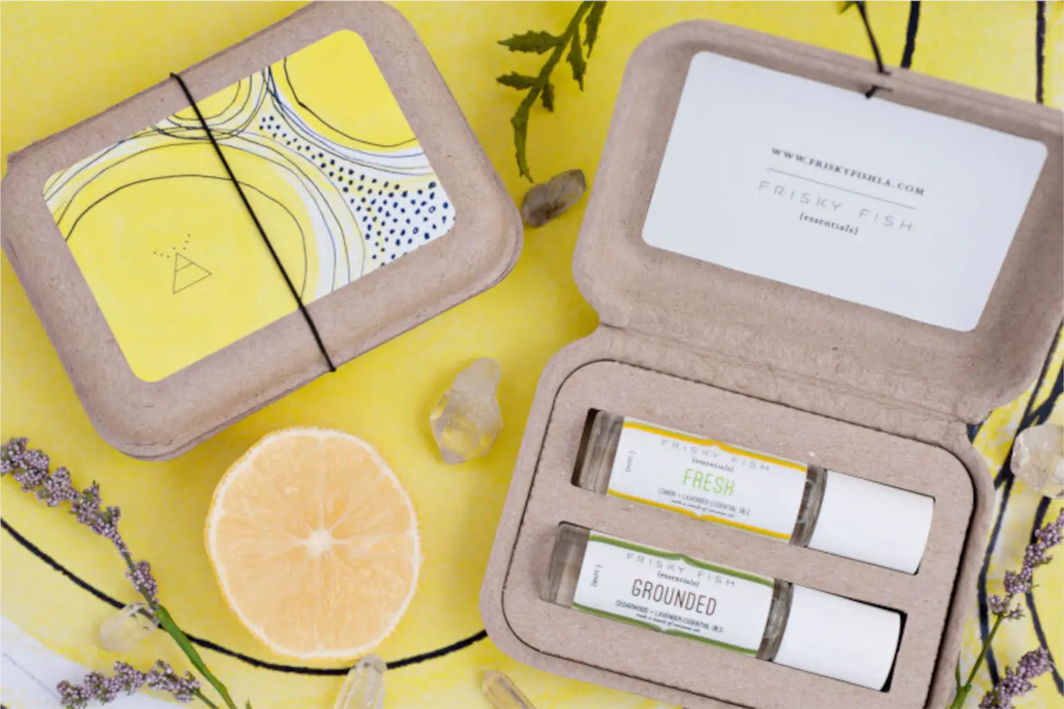 Essential oil packaging 