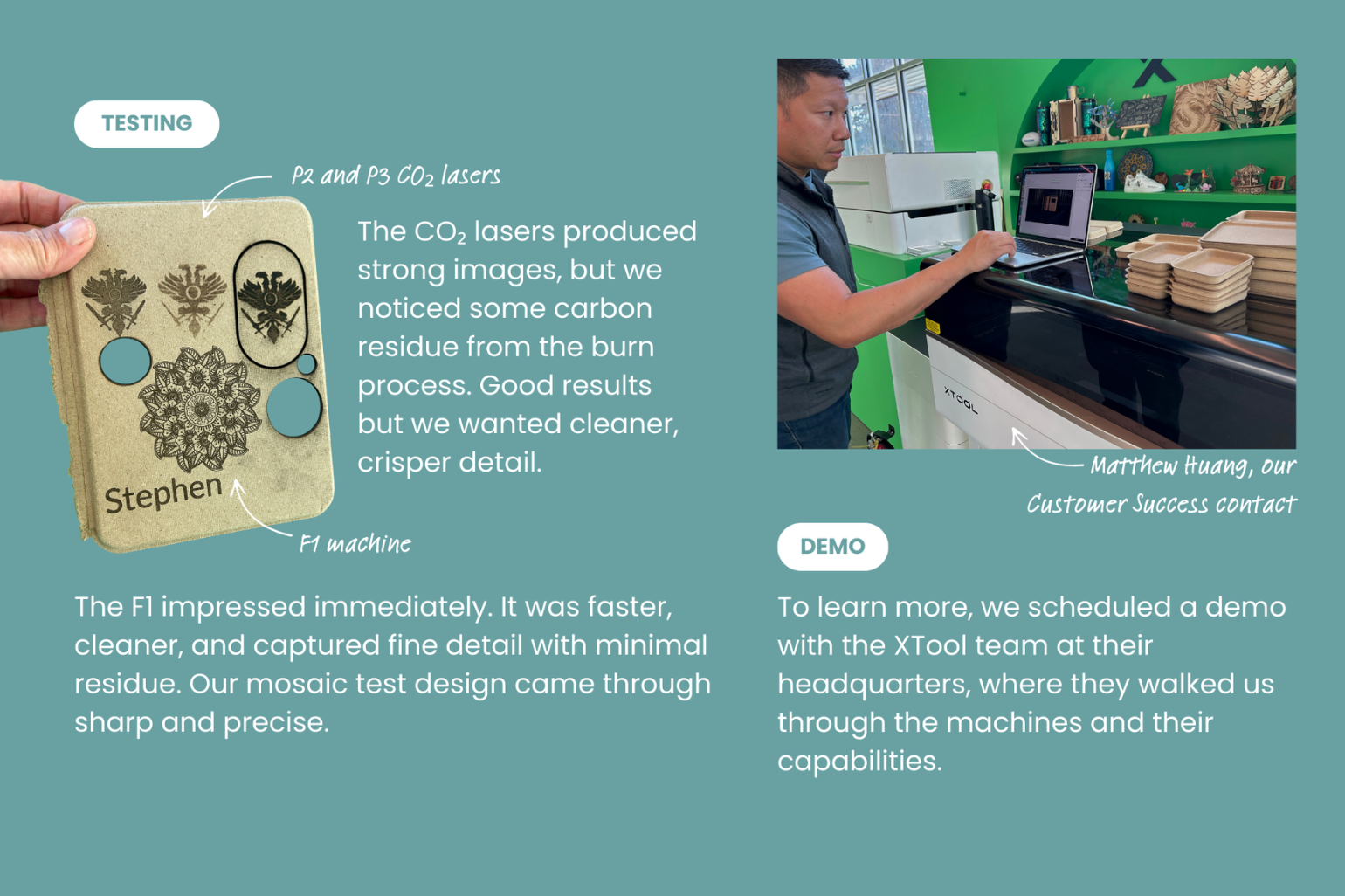 XTool Laser Engraving