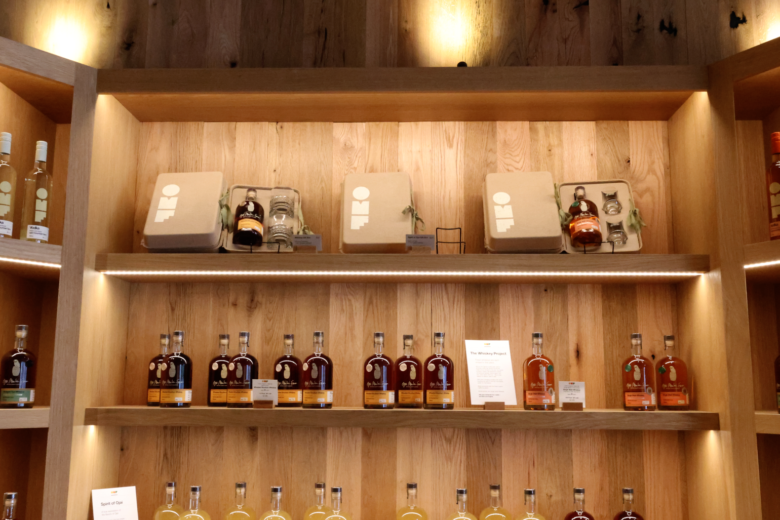 Display of Custom Gift Set Packaging