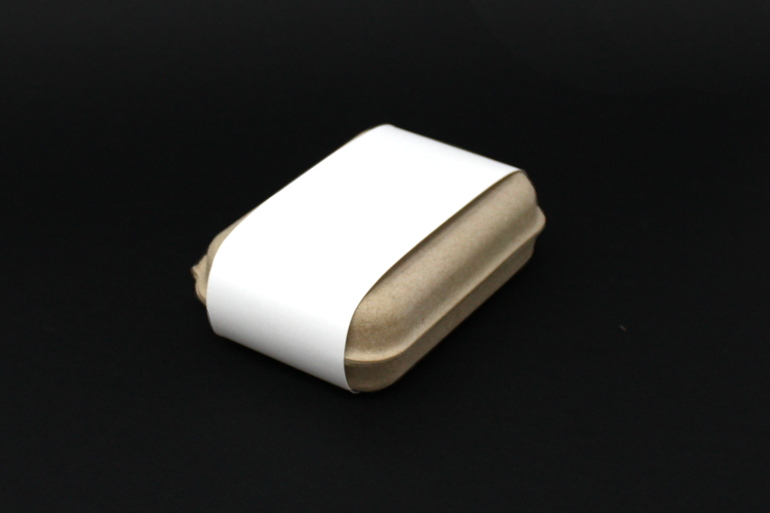 belly band packaging sleeve - small clamshell box