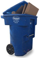 curbside recycle bin