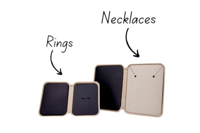 Necklce and Ring packaging
