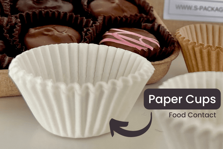 Paper Cups Chocolate Box